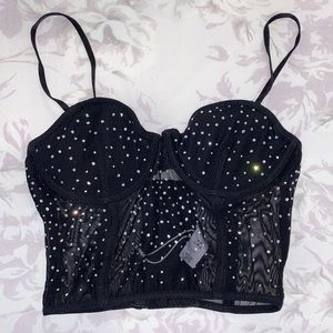 Garage dimond bralette/top